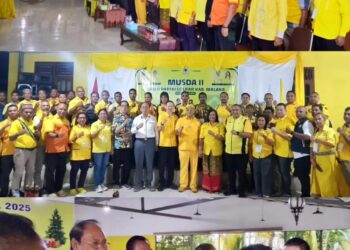 Ketua DPRD Malaka, Adrianus Bria Seran, Resmi terpilih lagi memimpin DPD II Partai Golkar Malaka periode 2026-2031 dalam Musda