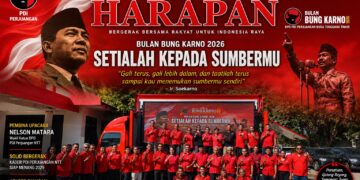 ​DPD PDI Perjuangan NTT Peringati Bulan Bung Karno: Usung Tema Setialah Kepada Sumbermu, Nelson Matara Jadi Pembina