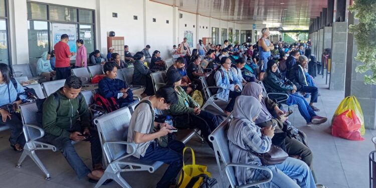 Hus Kuda Memanggil Kami Kembali, Terminal Tenau Penuh Penumpang ke Rote Ndao