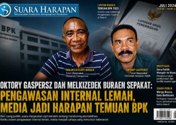 OKTORY GASPERSZ & MELKIZEDEK BURAEN SEPAKAT: PENGAWASAN INTERNAL LEMAH, MEDIA JADI HARAPAN TEMUAN BPK