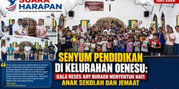 ​Senyum Pendidikan di Kelurahan Oenesu, Reses Ary Buraen Menyentuh Hati Anak Sekolah dan Jemaat