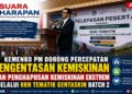 Kemenko PM Dorong Percepatan Pengentasan Kemiskinan dan Penghapusan Kemiskinan Ekstrem melalui KKN Tematik GENTASKIN Batch 2