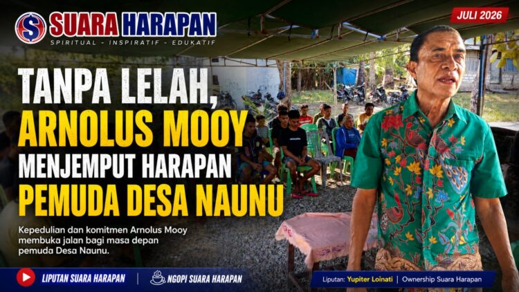 ​Tanpa Lelah, Arnolus Mooy Menjemput Harapan Pemuda Desa Naunu Fatuleu