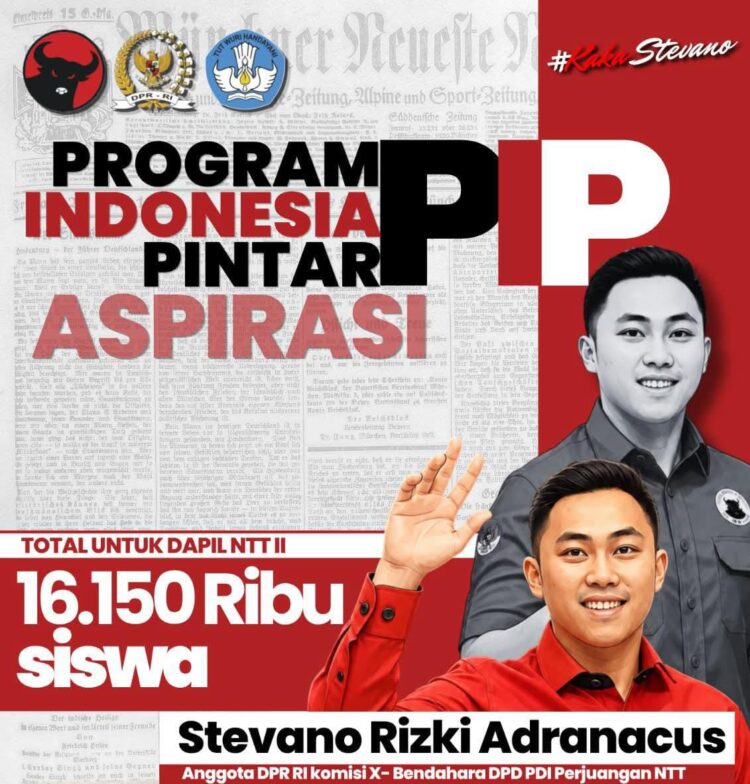 16.150 SISWA NTT II RASAKAN MANFAAT PIP JALUR ASPIRASI KAKA STEVANO