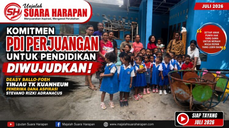Komitmen PDI Perjuangan untuk Pendidikan Diwujudkan. Deasy Ballo-Foeh Tinjau TK Kuanheum Penerima Dana Aspirasi Stevano Rizki Adranacus