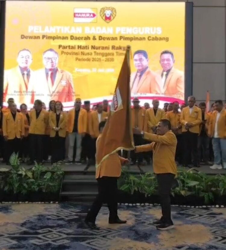Breaking News! Anton Natun kembali dipercaya jadi Ketua DPC Partai Hanura Kabupaten Kupang