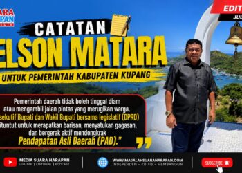 CATATAN NELSON MATARA UNTUK PEMERINTAHAN KABUPATEN KUPANG