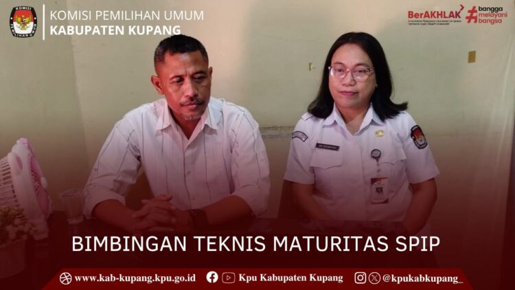 ​KPU Kabupaten Kupang Ikuti Bimtek Pengisian Kertas Kerja Maturitas SPIP KPU RI
