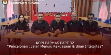 KPU Kabupaten Kupang Ikuti Diskusi Kopi ParMas Part 32, Tekankan Integritas dalam Proses Pencalonan