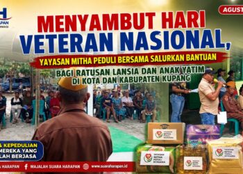 Menyambut Hari Veteran Nasional, Yayasan Mitha Peduli Bersama Salurkan Bantuan bagi Ratusan Lansia dan Anak Yatim di Kota dan Kabupaten Kupang