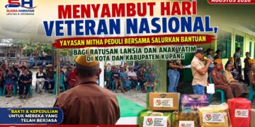 Menyambut Hari Veteran Nasional, Yayasan Mitha Peduli Bersama Salurkan Bantuan bagi Ratusan Lansia dan Anak Yatim di Kota dan Kabupaten Kupang