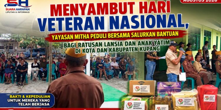 ​Menyambut Hari Veteran Nasional, Yayasan Mitha Peduli Bersama Salurkan Bantuan bagi Ratusan Lansia dan Anak Yatim di Kota dan Kabupaten Kupang