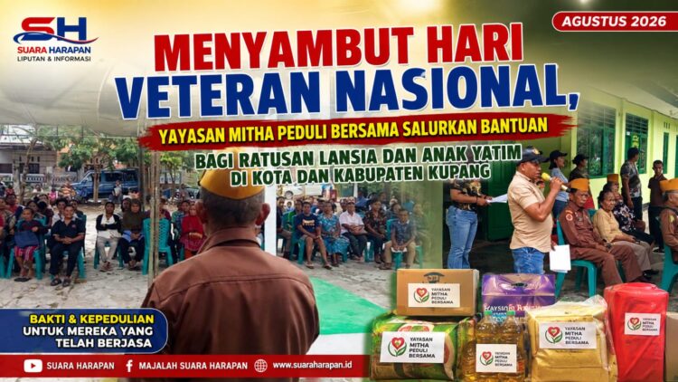 Menyambut Hari Veteran Nasional, Yayasan Mitha Peduli Bersama Salurkan Bantuan bagi Ratusan Lansia dan Anak Yatim di Kota dan Kabupaten Kupang