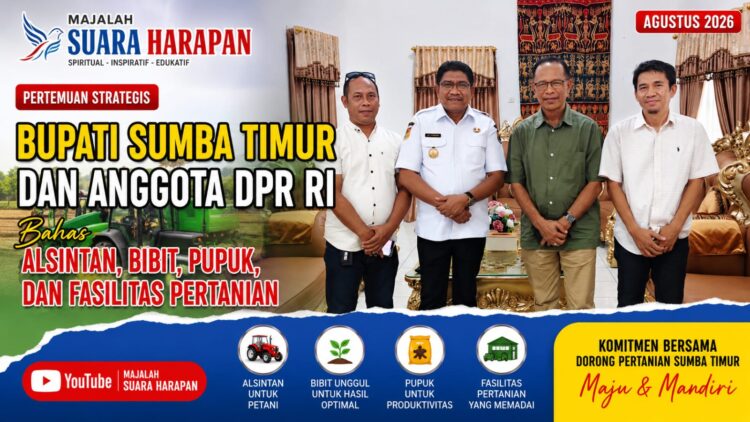 Pertemuan Bupati Sumba Timur dan Anggota DPR RI Bahas Alsintan, Bibit, Pupuk, dan Fasilitas Pertanian