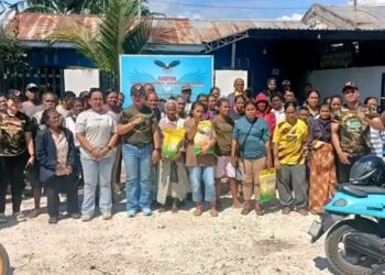 ​Senyum Merdeka dari Tanah Merah: Ketika Ratusan Paket Sembako Menghangatkan Kupang Tengah