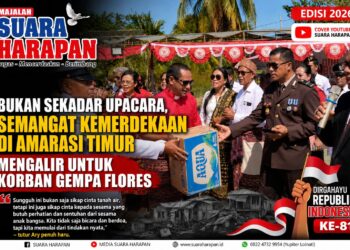 Bukan Sekadar Upacara, Semangat Kemerdekaan di Amarasi Timur Mengalir untuk Korban Gempa Flores