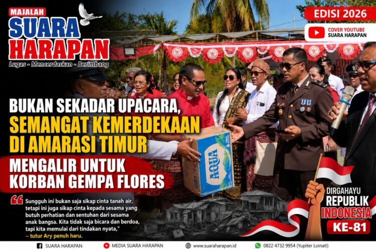 Bukan Sekadar Upacara, Semangat Kemerdekaan di Amarasi Timur Mengalir untuk Korban Gempa Flores