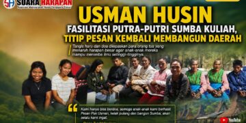 ​Usman Husin Fasilitasi Putra-Putri Sumba Kuliah, Titip Pesan Kembali Membangun Daerah