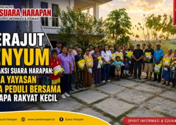 ​MERAJUT SENYUM DI REDAKSI SUARA HARAPAN: KETIKA YAYASAN MITHA PEDULI BERSAMA MENYAPA RAKYAT KECIL