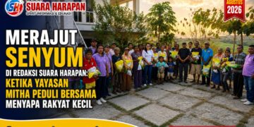 ​MERAJUT SENYUM DI REDAKSI SUARA HARAPAN: KETIKA YAYASAN MITHA PEDULI BERSAMA MENYAPA RAKYAT KECIL