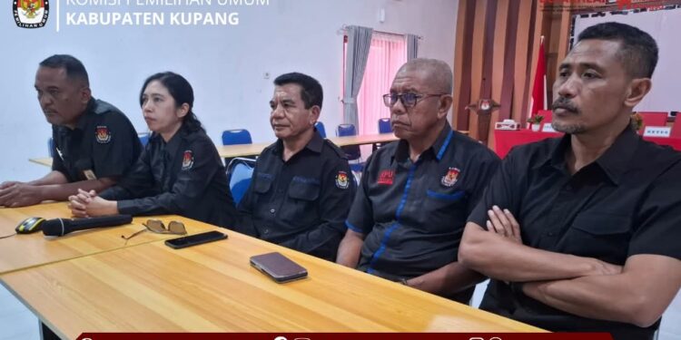 KPU Kabupaten Kupang Ikuti Zoom KOPI Parmas Part 33, Tegaskan Pentingnya Menjaga Integritas Pemungutan Suara
