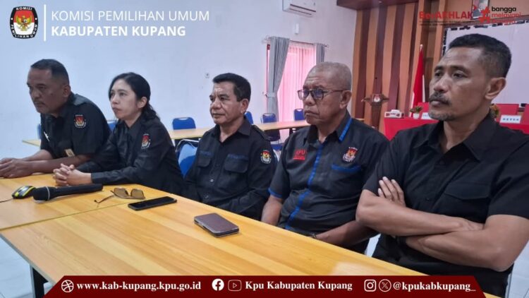 KPU Kabupaten Kupang Ikuti Zoom KOPI Parmas Part 33, Tegaskan Pentingnya Menjaga Integritas Pemungutan Suara
