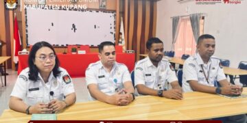 KPU Kabupaten Kupang Ikuti Monitoring Kehadiran Pejabat Manajerial oleh KPU RI