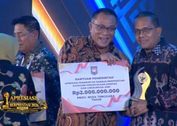 Gubernur NTT Bawa Pulang Penghargaan Nasional dan Dana Hibah Rp4 Miliar