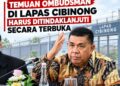 Temuan Ombudsman di Lapas Cibinong Harus Ditindaklanjuti Secara Terbuka