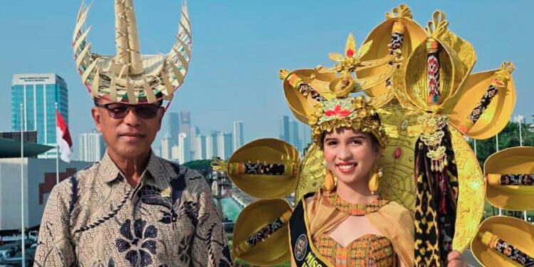 ​USMAN HUSIN DUKUNG PUTRI ROTE NDAO KE PANGGUNG DUNIA, WABUP: KAMI BANGGA
