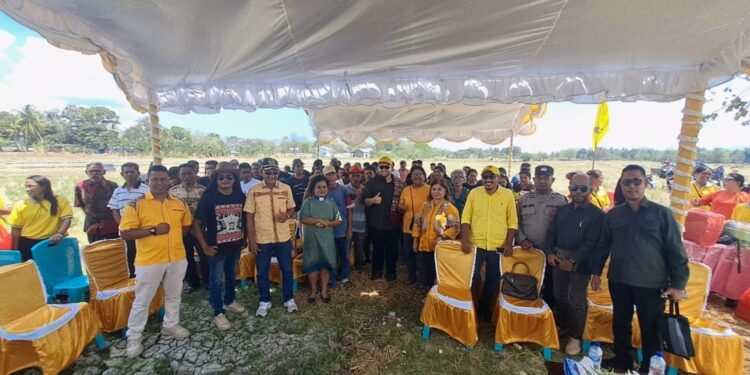 Gavriel Novanto Resmikan Sumur Bor di Kabupaten Kupang Melalui Program Tali Kasih Air Bersih