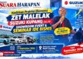 Hadirkan Praktisi Ekonomi Zet Malelak, Suzuki Kupang Gelar Showroom Event & Seminar Ide Bisnis