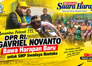 Menembus Pelosok TTS, Gavriel Novanto Bawa Harapan Baru untuk SMP Swadaya Noetoko