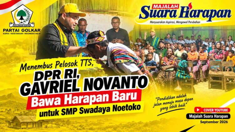 Menembus Pelosok TTS, Gavriel Novanto Bawa Harapan Baru untuk SMP Swadaya Noetoko
