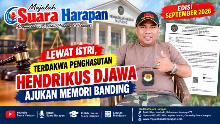 Lewat Istri, Terdakwa Penghasutan Hendrikus Djawa Ajukan Memori Banding