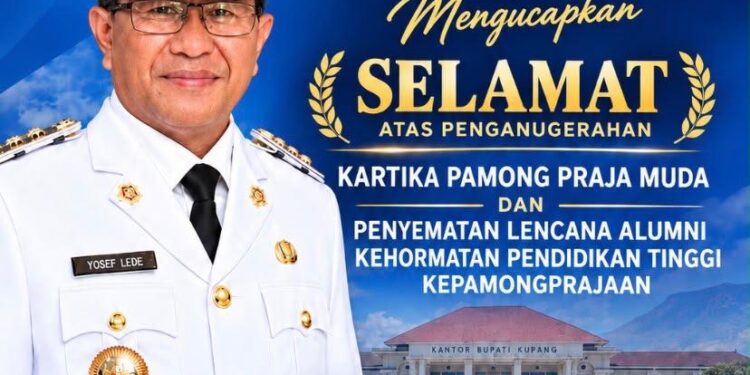 ​Apresiasi Penganugerahan Kartika Pamong Praja Muda Bupati Yosef Lede, GAMKI Kabupaten Kupang Dorong Penguatan Relasi dan Inovasi Birokrasi​