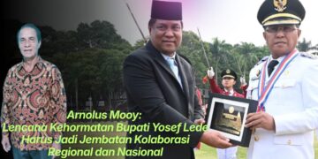 Arnolus Mooy: Lencana Kehormatan Bupati Yosef Lede Harus Jadi Jembatan Kolaborasi Regional dan Nasional