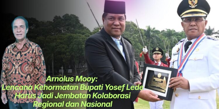 Arnolus Mooy: Lencana Kehormatan Bupati Yosef Lede Harus Jadi Jembatan Kolaborasi Regional dan Nasional