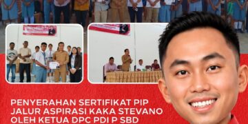 Bantuan Pendidikan PIP Aspirasi DPR RI Disalurkan untuk Siswa di Sumba Barat Daya