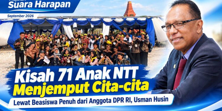 Kisah 71 Anak NTT Menjemput Cita-cita Lewat Beasiswa Penuh dari Anggota DPR RI, Usman Husin
