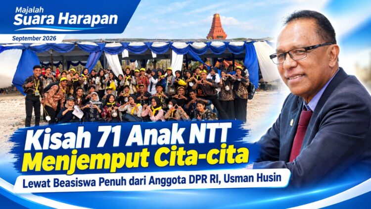 Kisah 71 Anak NTT Menjemput Cita-cita Lewat Beasiswa Penuh dari Anggota DPR RI, Usman Husin