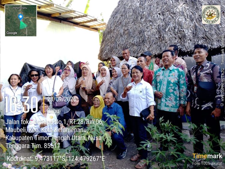 Belajar Pertanian Eko Enzim dan Sawah Pokok Murah, Petani serta Penyuluh Pesisir Selatan Kunjungi TTU