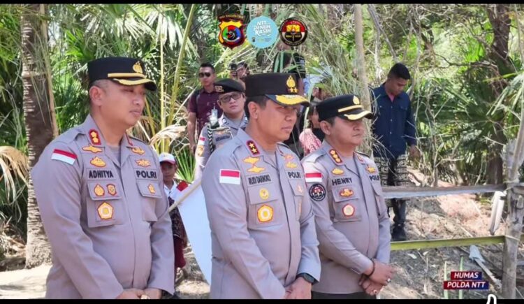Polda NTT Hadirkan Air Bersih, Wujudkan Kepedulian untuk Warga Desa Benu