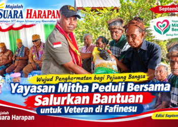 ​Wujud Penghormatan bagi Pejuang Bangsa, Yayasan Mitha Peduli Bersama Salurkan Bantuan untuk Veteran di Fafinesu