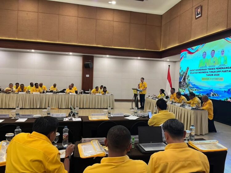 ​Golkar NTT Hadiri Rakornis di Makassar, Melki Laka Lena Tegaskan 3 Kunci Pemenangan Pemilu 2029