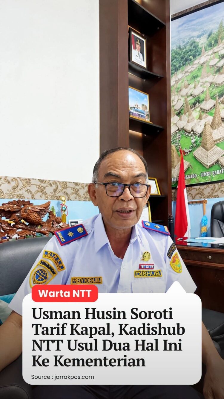 Dishub NTT Usulkan Tambah Subsidi dan Hitung Ulang Tarif Penyeberangan Kupang-Rote