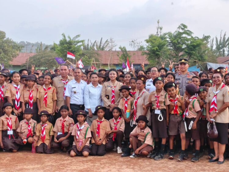 Wakil Bupati Kupang Buka Jambore Cabang VI 2026 dan Lantik 150 Gudep Baru