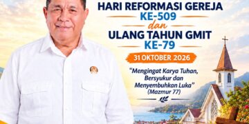 SELAMAT HUT KE-509 REFORMASI GEREJA & HUT KE-79 GMIT