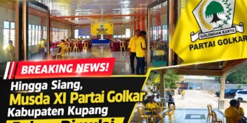 Breaking News! ​Hingga Siang, Musda XI Partai Golkar Kabupaten Kupang Belum Dimulai