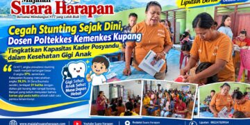 Cegah Stunting Sejak Dini, Dosen Poltekkes Kemenkes Kupang Tingkatkan Kapasitas Kader Posyandu dalam Kesehatan Gigi Anak